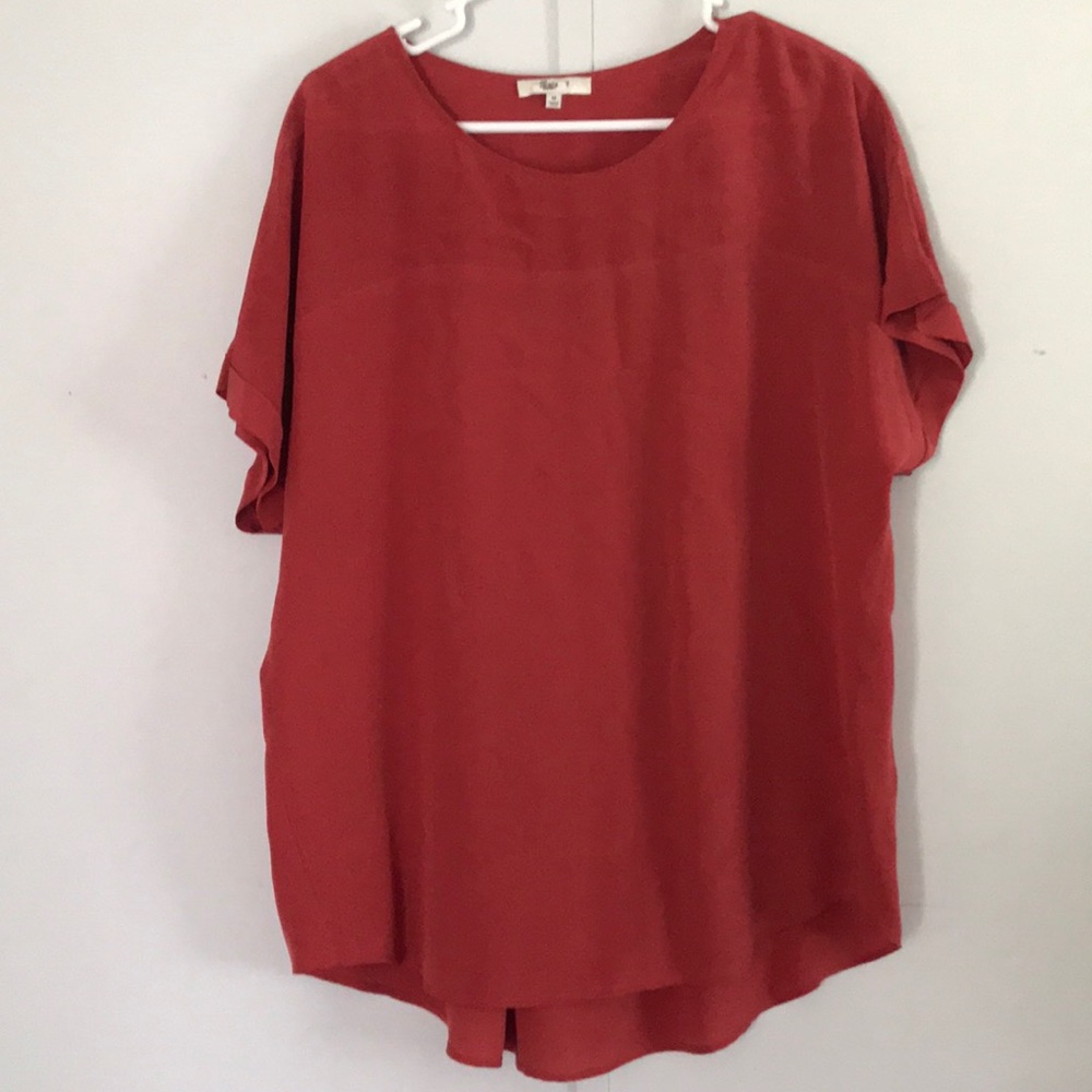 Madewell flowy short sleeve shirt